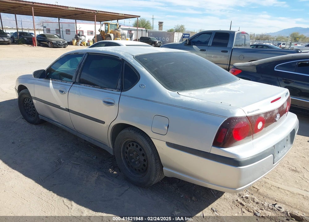 2001 CHEVROLET IMPALA VIN: 2G1WF52E019363087