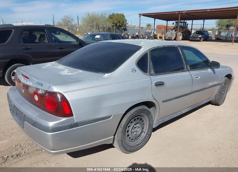 2001 CHEVROLET IMPALA VIN: 2G1WF52E019363087