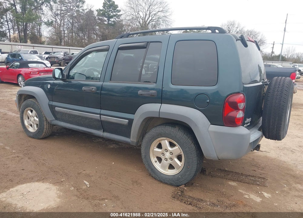 2005 JEEP LIBERTY SPORT VIN: 1J4GL48525W655627