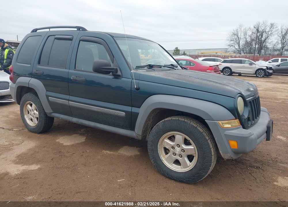 2005 JEEP LIBERTY SPORT VIN: 1J4GL48525W655627