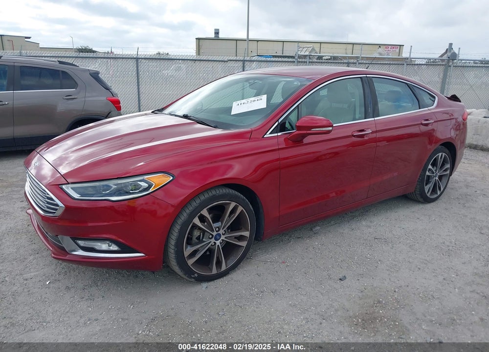 2017 FORD FUSION VIN: 3FA6P0K92HR377707
