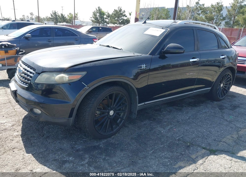 2005 INFINITI FX35 VIN: JNRAS08U75X105221