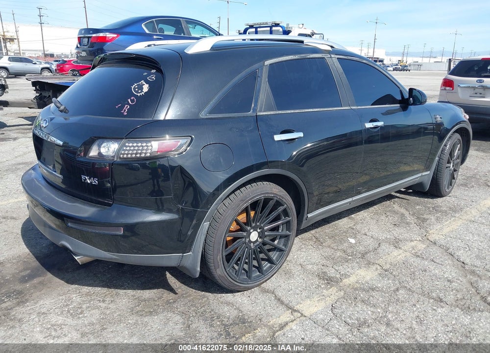 2005 INFINITI FX35 VIN: JNRAS08U75X105221