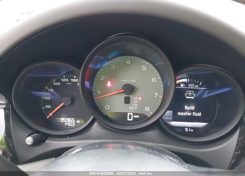 2017 PORSCHE MACAN S VIN: WP1AB2A57HLB11626