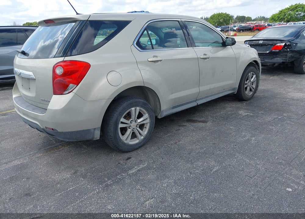 2012 CHEVROLET EQUINOX LS VIN: 2GNFLCEK5C6157801