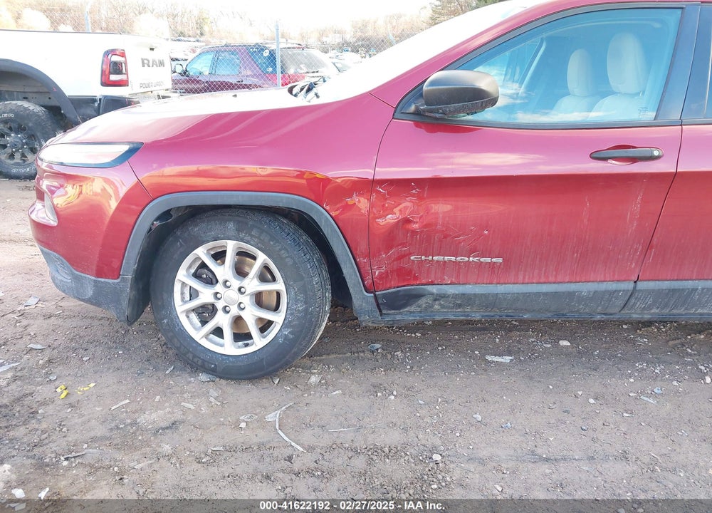 2016 JEEP CHEROKEE VIN: 1C4PJMAB7GW248899
