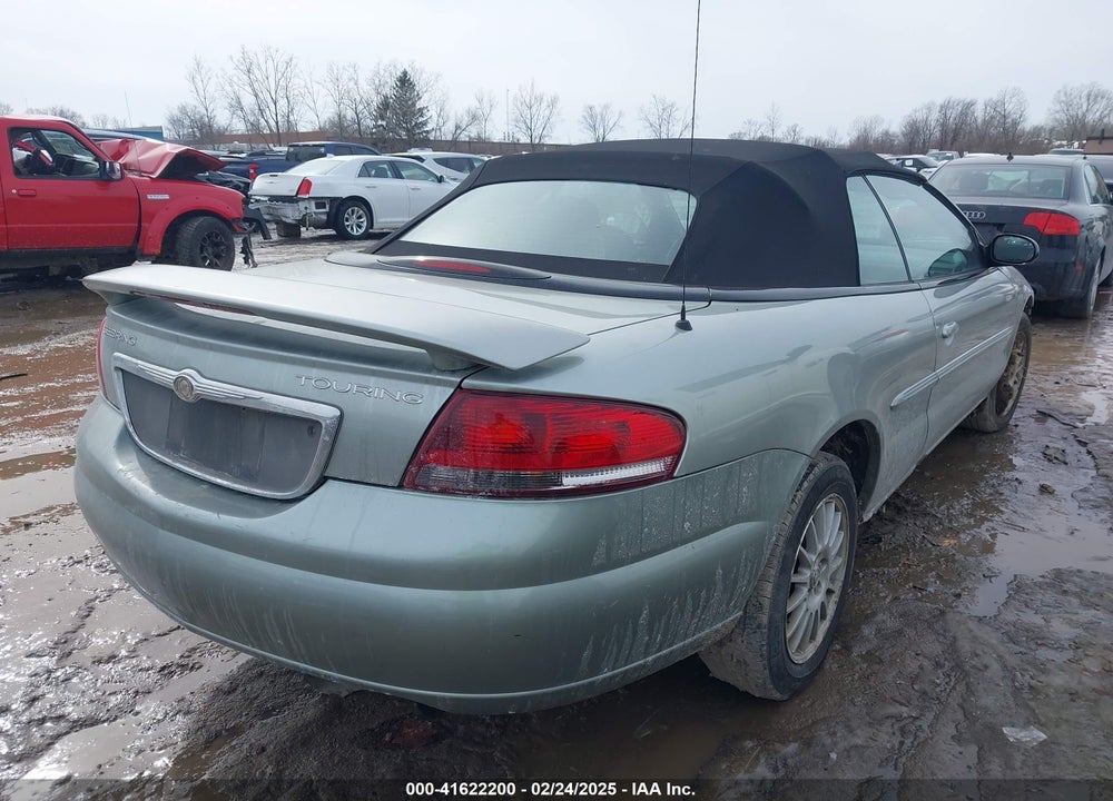 2005 CHRYSLER SEBRING TOURING VIN: 1C3EL55R75N503377