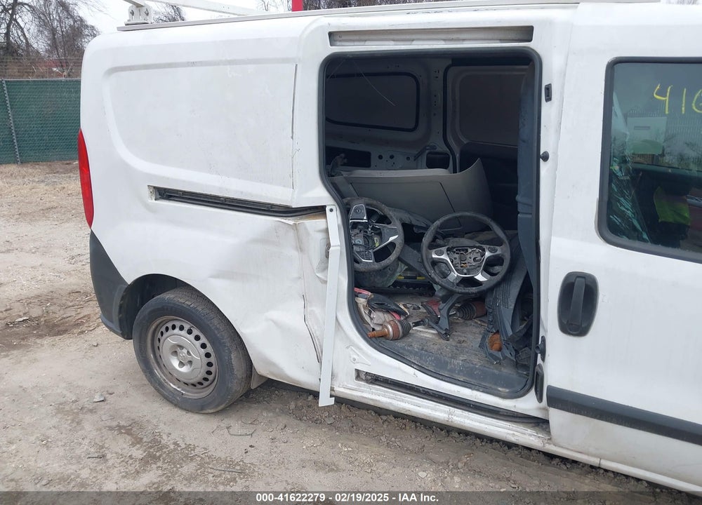 2015 RAM PROMASTER CITY TRADESMAN VIN: ZFBERFAT0F6199101