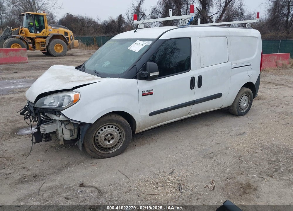 2015 RAM PROMASTER CITY TRADESMAN VIN: ZFBERFAT0F6199101