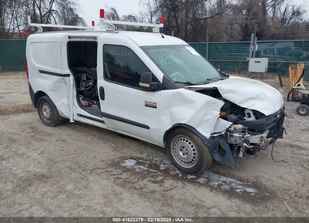 2015 RAM PROMASTER CITY TRADESMAN VIN: ZFBERFAT0F6199101