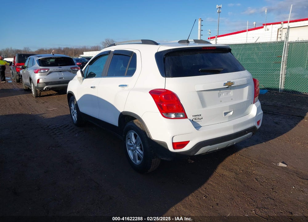 2018 CHEV TRAX LT FWD VIN: KL7CJLSB9JB661474