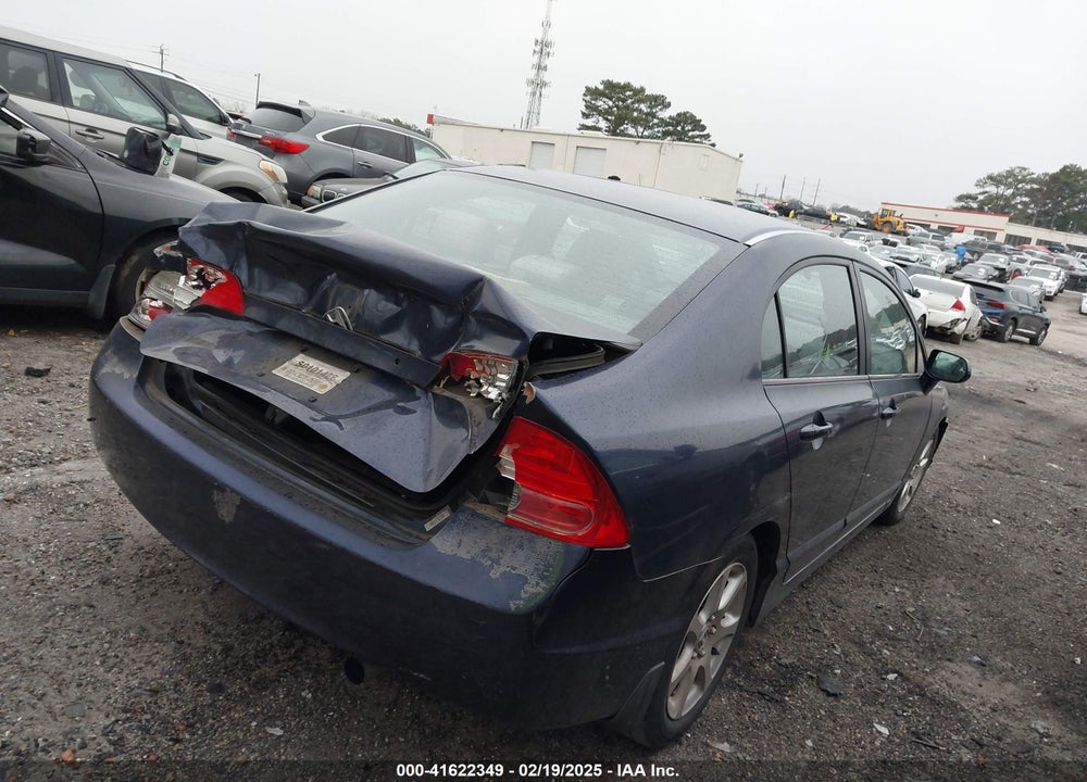 2006 HONDA CIVIC VIN: 1HGFA16506L108272