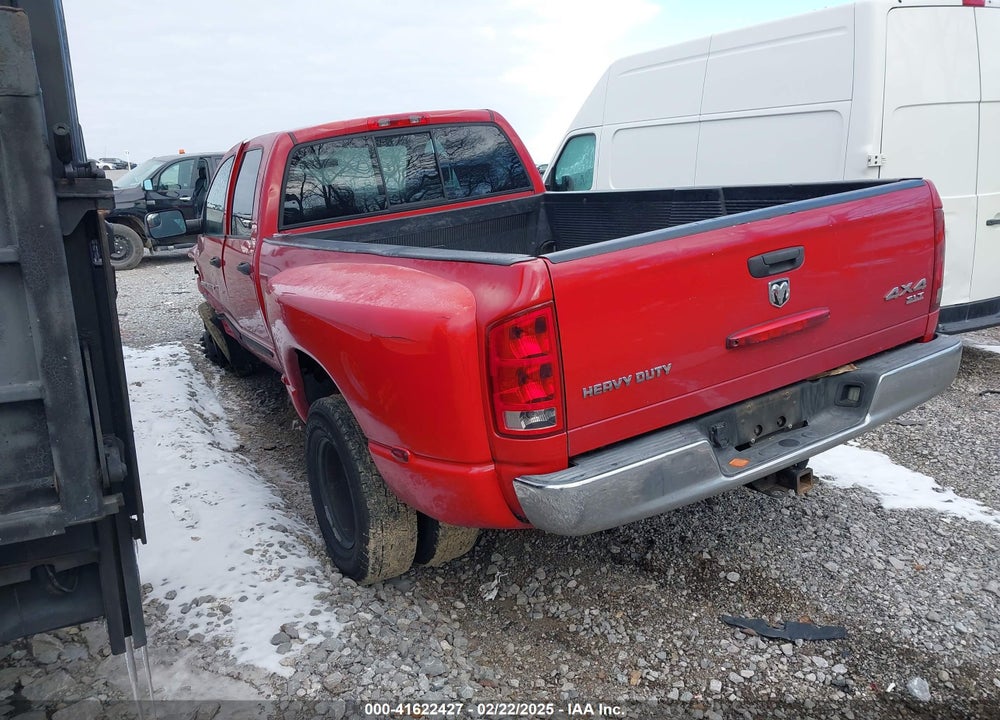 2005 DODGE RAM 3500 VIN: 3D7MS48C85G864594