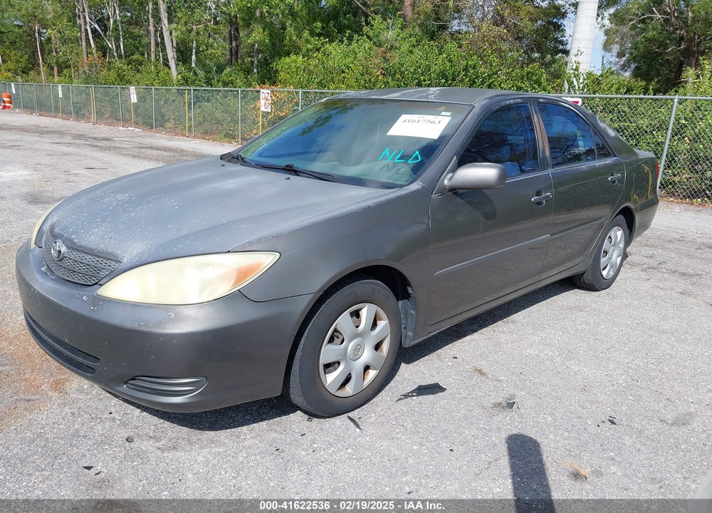 2004 TOYOTA CAMRY LE VIN: 4T1BE32K14U853494