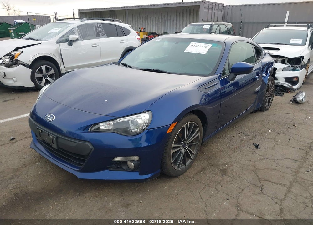 2013 SUBARU BRZ VIN: JF1ZCAC16D1605140