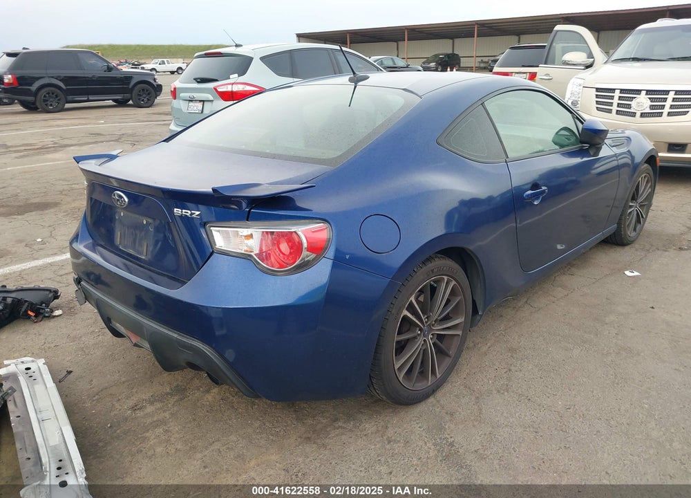 2013 SUBARU BRZ VIN: JF1ZCAC16D1605140