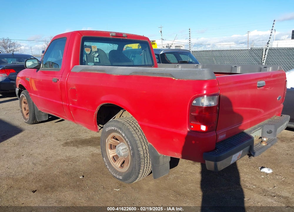 2001 FORD RANGER XL/XLT VIN: 1FTYR10C31PA60825