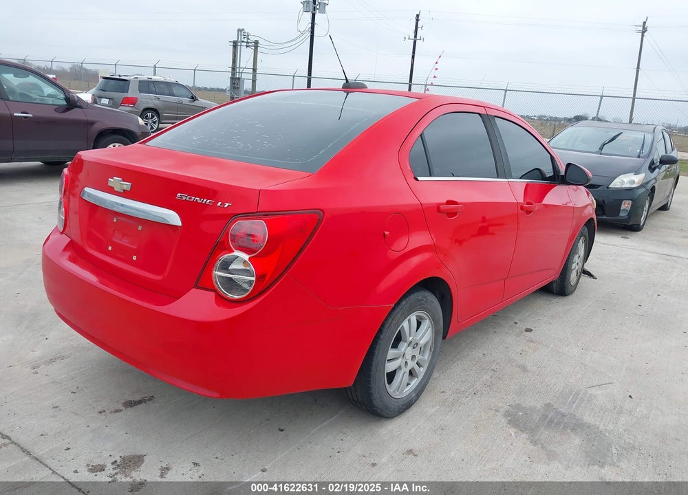 2015 CHEVROLET SONIC LT AUTO VIN: 1G1JC5SH8F4127956