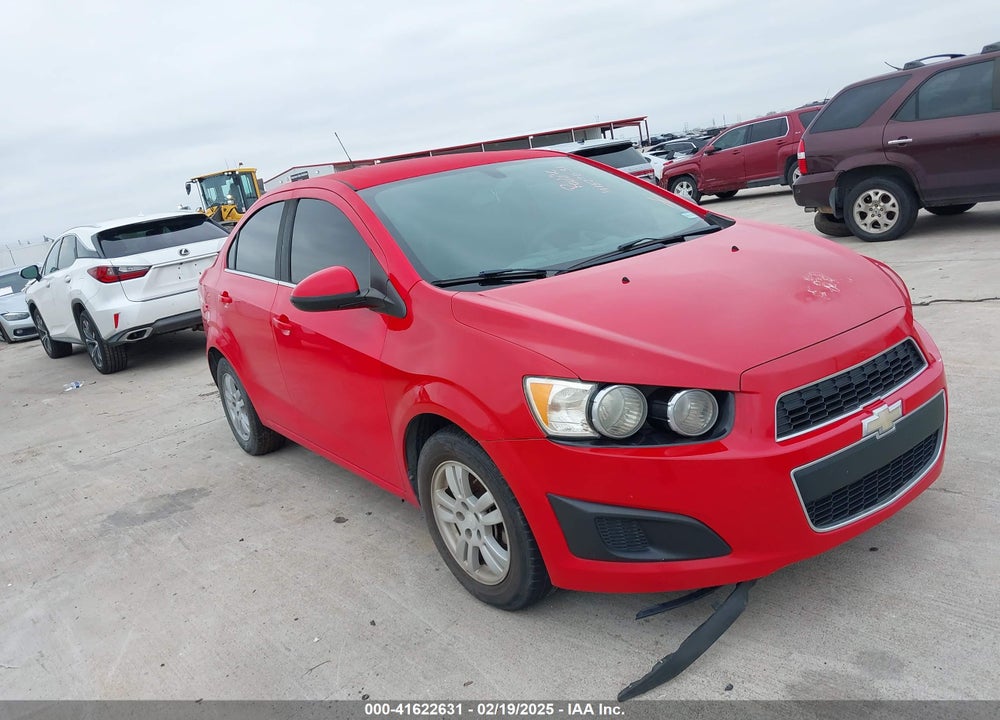 2015 CHEVROLET SONIC LT AUTO VIN: 1G1JC5SH8F4127956