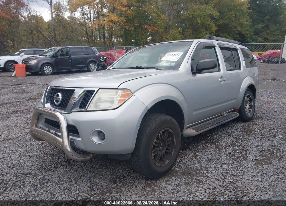 2008 NISSAN PATHFINDER S VIN: 5N1AR18B68C626549