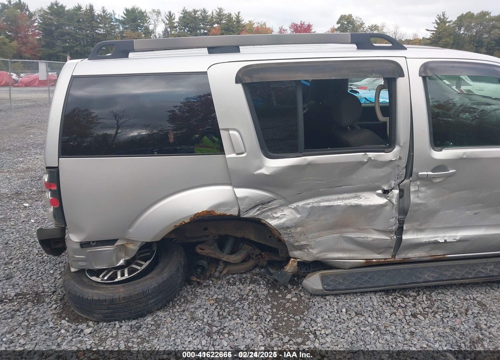 2008 NISSAN PATHFINDER S VIN: 5N1AR18B68C626549