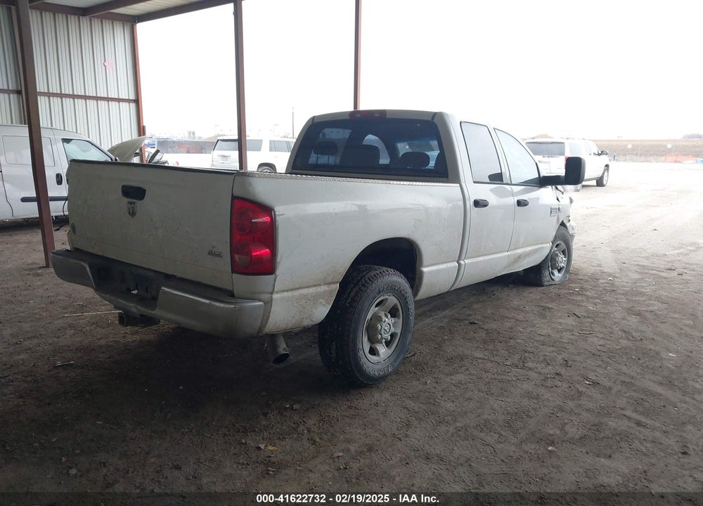 2007 DODGE RAM 2500 SLT/SPORT VIN: 3D7KR28A97G815123