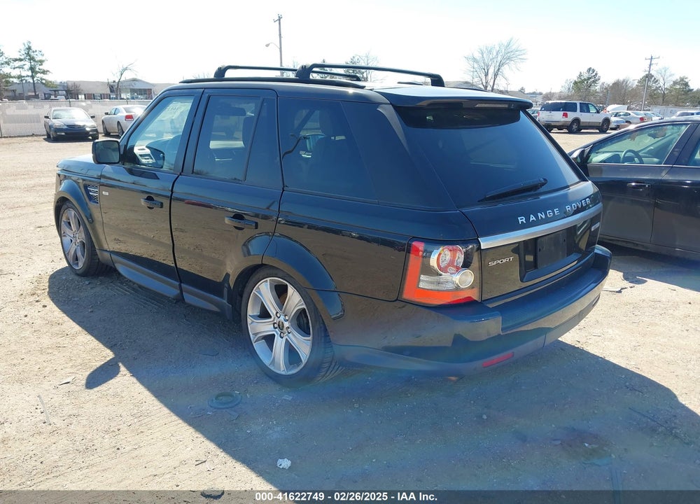 2012 LAND ROVER RANGE ROVER SPORT HSE VIN: SALSK2D47CA753138