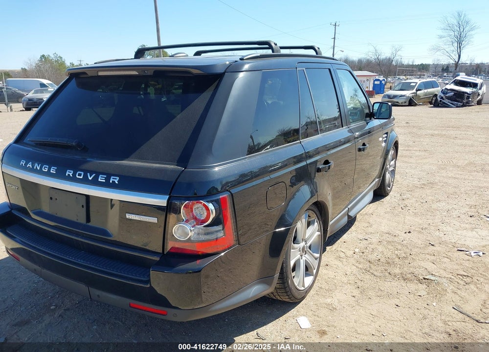 2012 LAND ROVER RANGE ROVER SPORT HSE VIN: SALSK2D47CA753138
