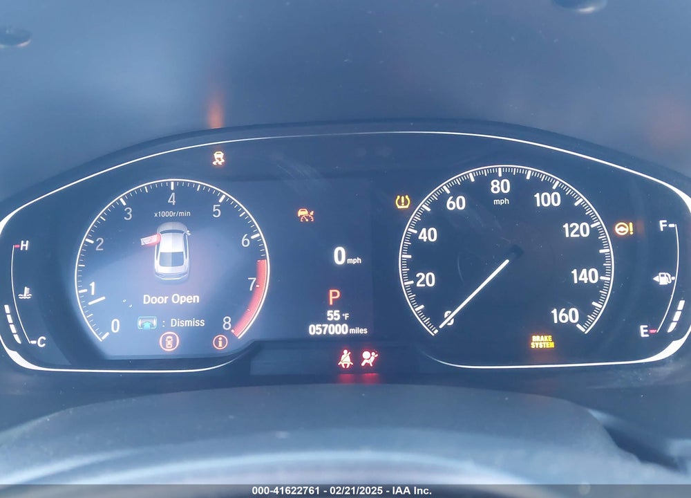 2021 HONDA ACCORD VIN: 1HGCV1F53MA026083