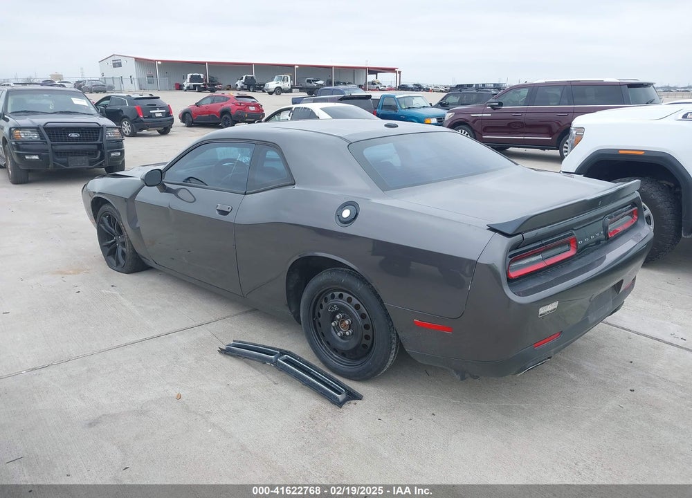 2016 DODGE CHALLENGER SXT VIN: 2C3CDZAG6GH323237