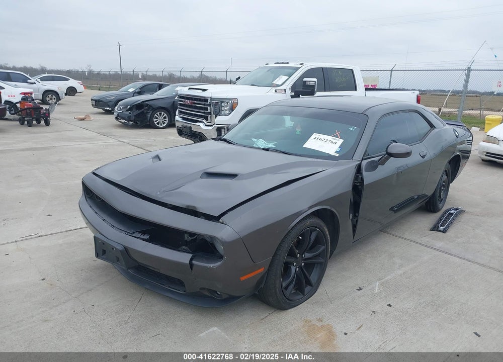 2016 DODGE CHALLENGER SXT VIN: 2C3CDZAG6GH323237