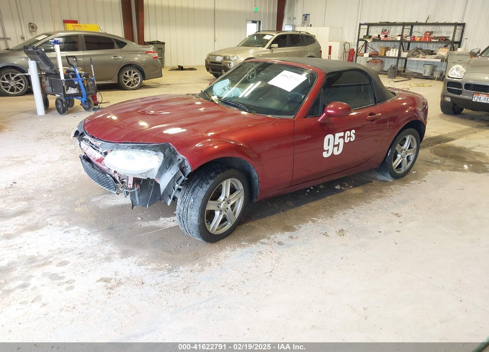 2007 MAZDA MX-5 MIATA VIN: JM1NC25F970132299