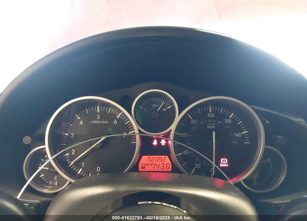 2007 MAZDA MX-5 MIATA VIN: JM1NC25F970132299