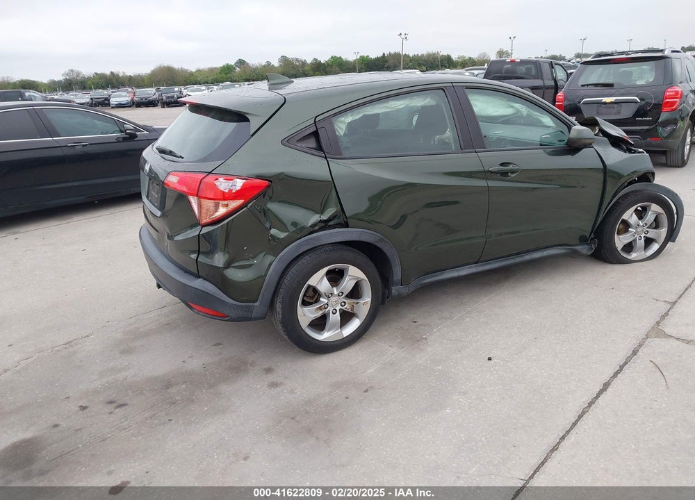2016 HONDA HR-V VIN: 3CZRU5H31GM733909