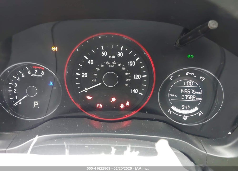 2016 HONDA HR-V VIN: 3CZRU5H31GM733909