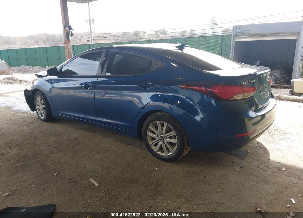 2014 HYUNDAI ELANTRA VIN: KMHDH4AE3EU118373