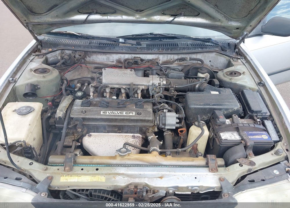 1993 TOYOTA COROLLA DX VIN: JT2AE09W9P0027794