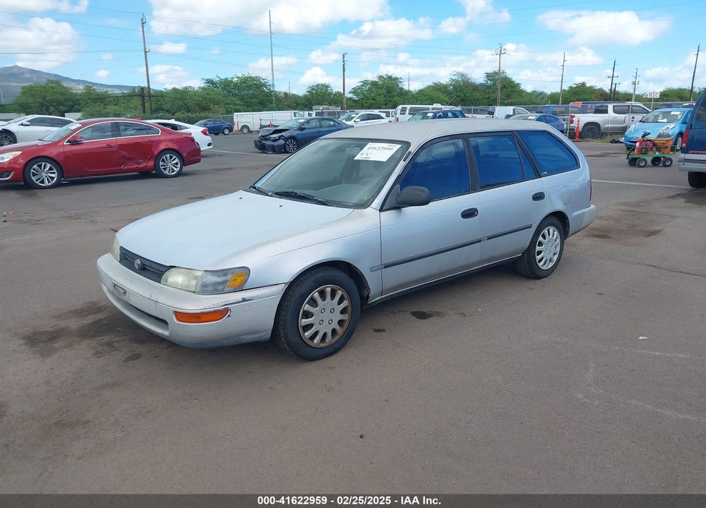 1993 TOYOTA COROLLA DX VIN: JT2AE09W9P0027794