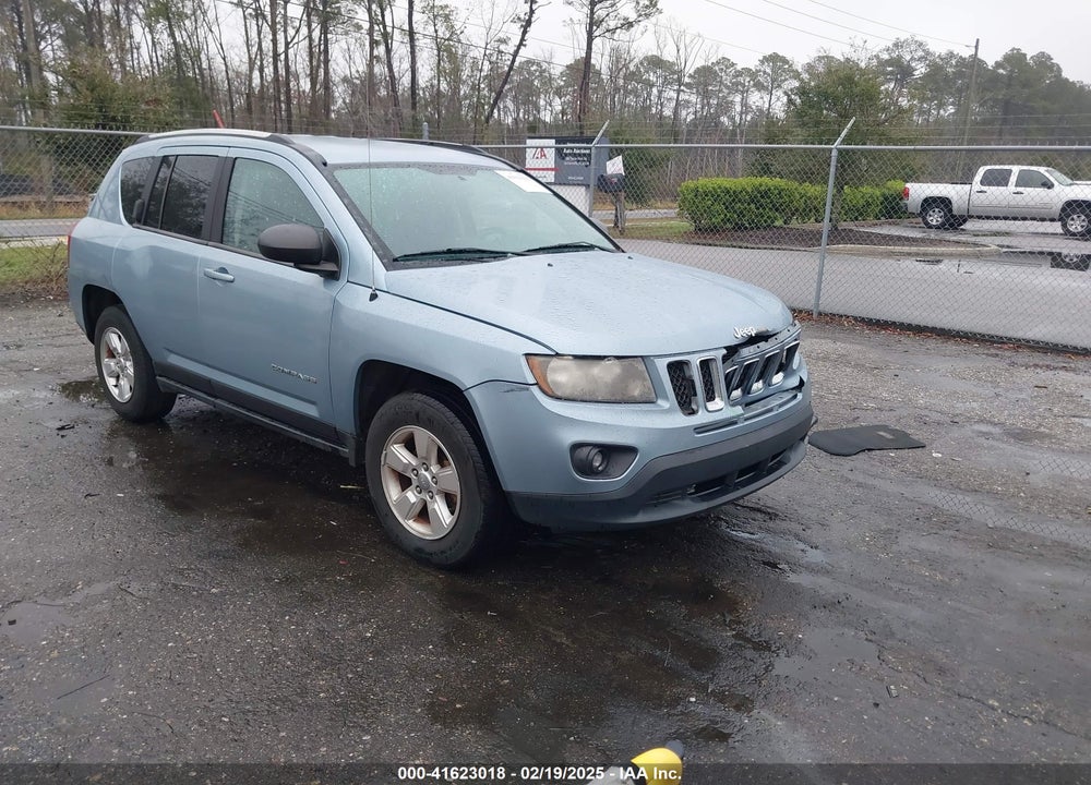 2014 JEEP COMPASS SPORT VIN: 1C4NJCBA8ED573447