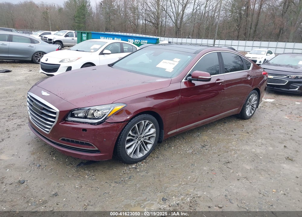 2015 HYUNDAI GENESIS VIN: KMHGN4JE4FU041052