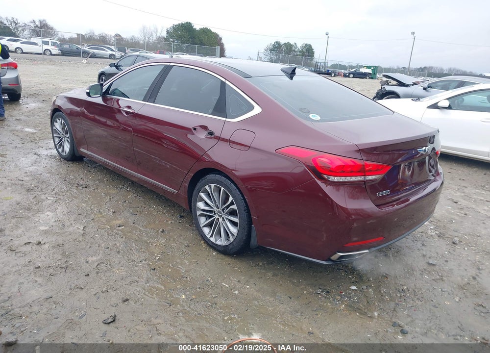 2015 HYUNDAI GENESIS VIN: KMHGN4JE4FU041052