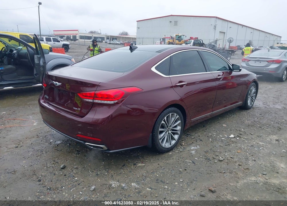 2015 HYUNDAI GENESIS VIN: KMHGN4JE4FU041052