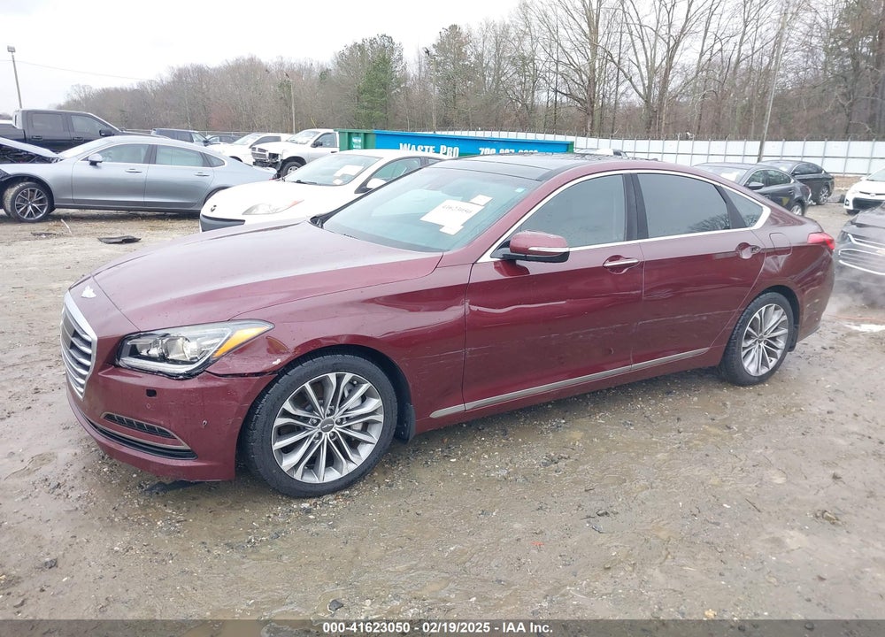 2015 HYUNDAI GENESIS VIN: KMHGN4JE4FU041052