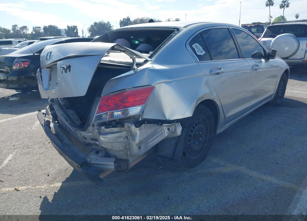 2009 HONDA ACCORD VIN: 1HGCP26399A044979