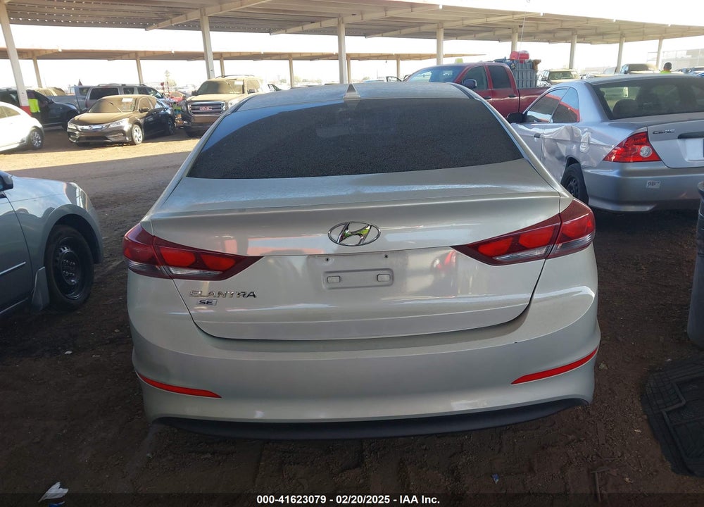 2017 HYUNDAI ELANTRA VIN: KMHD74LF3HU093391