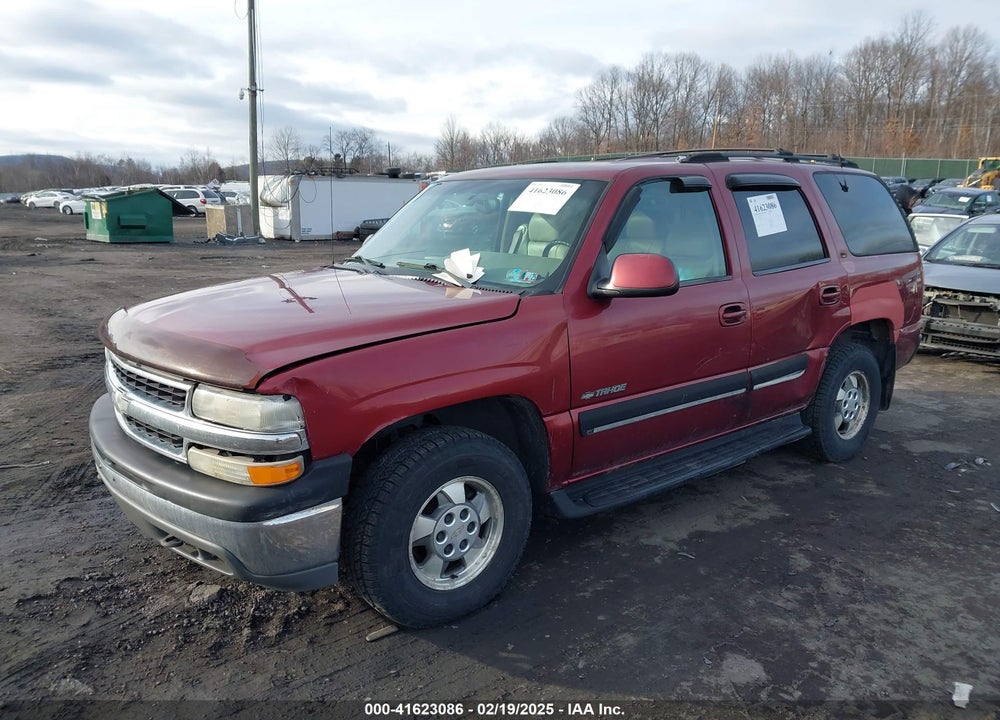 2001 CHEVROLET TAHOE LT VIN: 1GNEK13TX1J281979