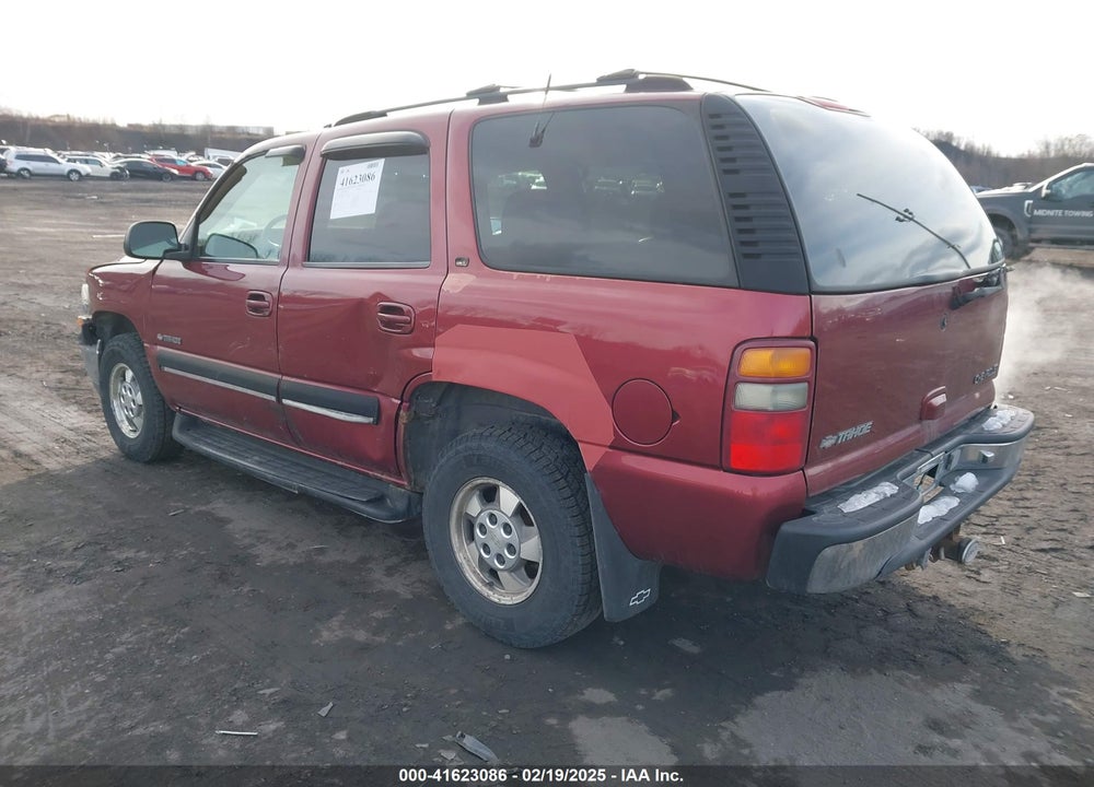 2001 CHEVROLET TAHOE LT VIN: 1GNEK13TX1J281979