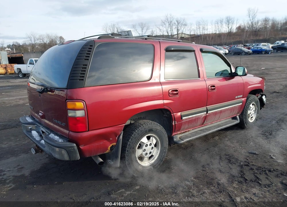 2001 CHEVROLET TAHOE LT VIN: 1GNEK13TX1J281979