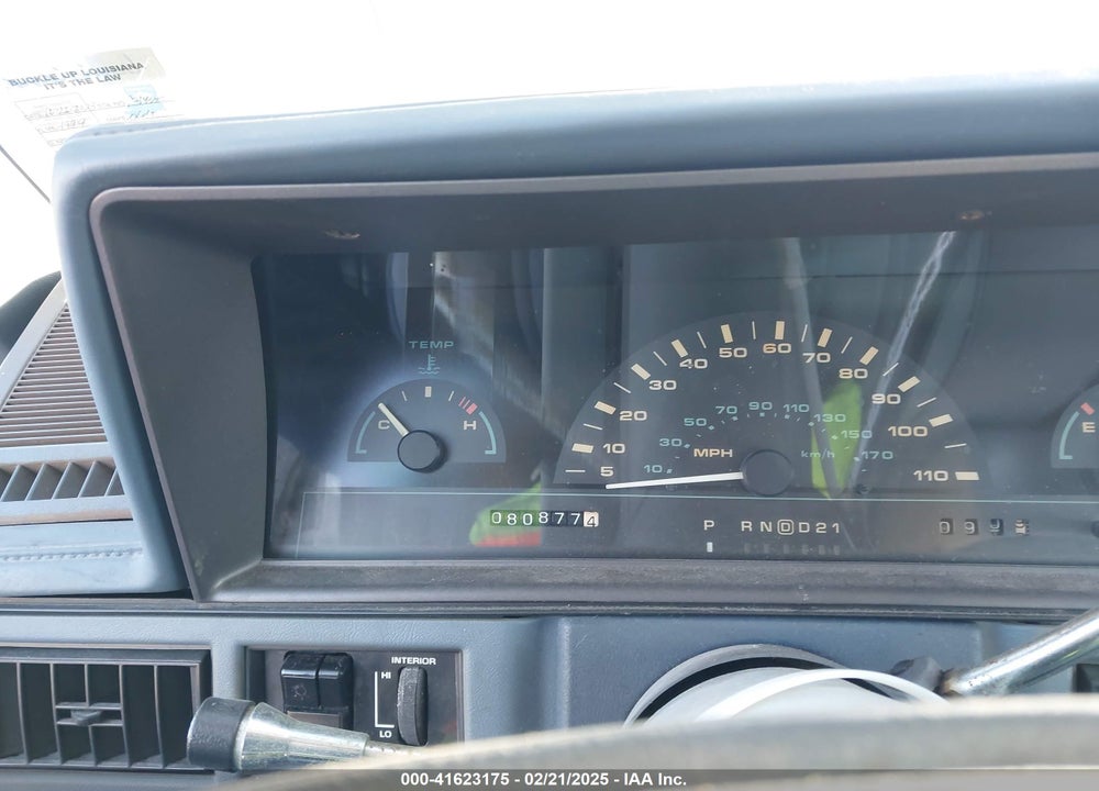 1994 OLDSMOBILE CUTLASS CIERA S VIN: 1G3AG55M5R6437835