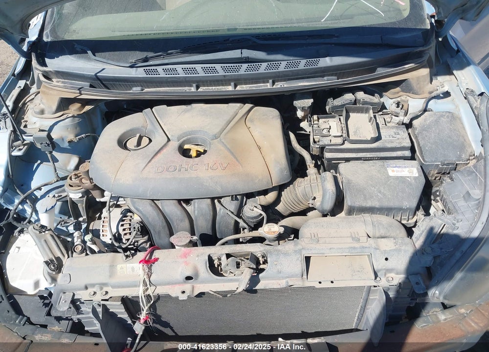 2013 HYUNDAI ELANTRA VIN: KMHDH4AE3DU671619